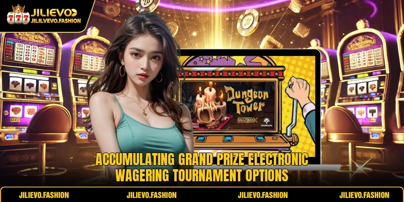 Accumulating grand prize electronic wagering tournament options