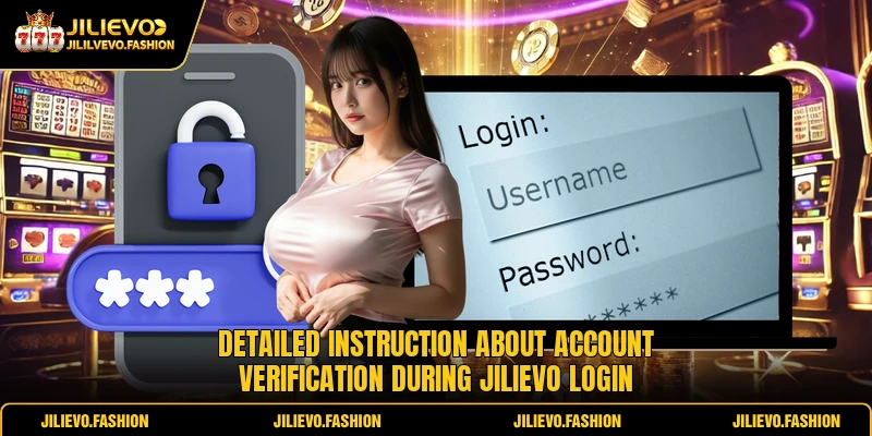 JILIEVO Login 1 Detailed instruction about account verification during JILIEVO login