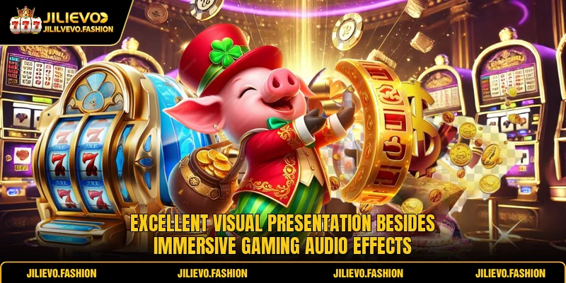 Excellent visual presentation besides immersive gaming audio effects