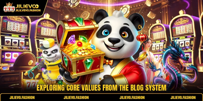 Exploring core values from the blog system