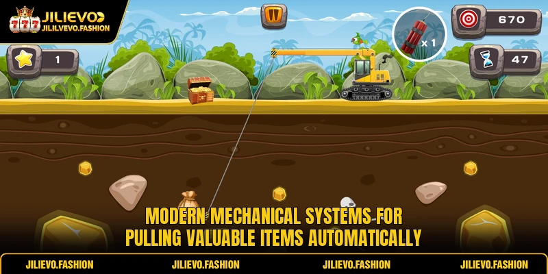 Modern mechanical systems for pulling valuable items automatically
