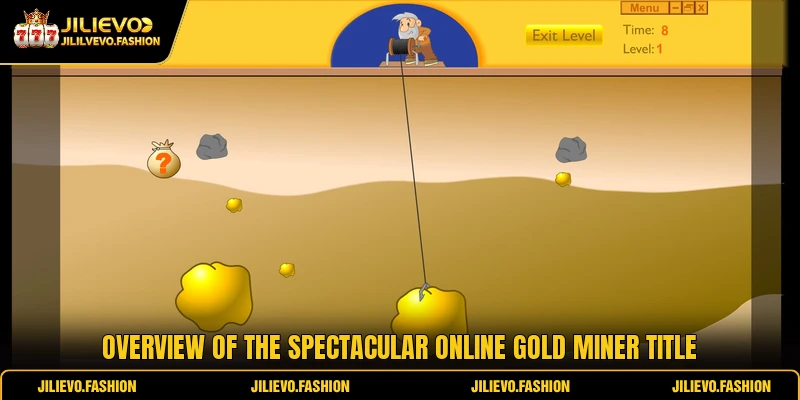 Overview of the spectacular online Gold Miner title