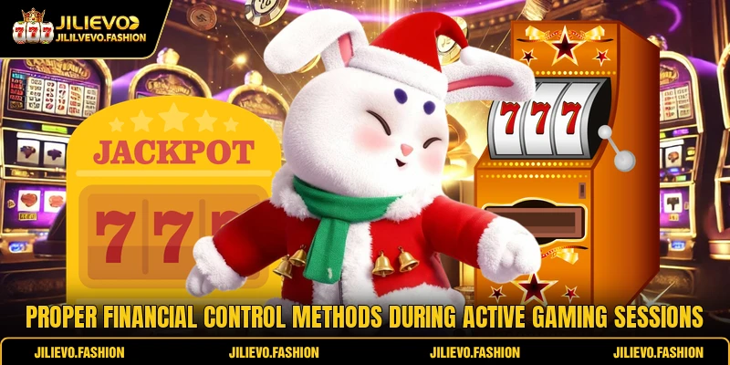 Proper financial control methods during active gaming sessions