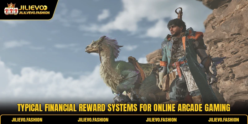 Typical financial reward systems for online arcade gaming