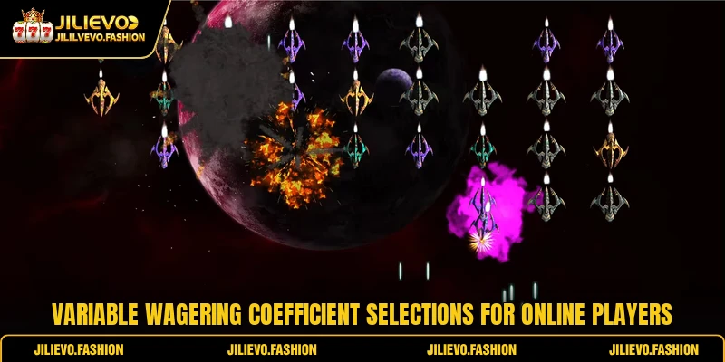 Space Shooter Offers Cosmic Rewards For Elite Players 2 Variable wagering coefficient selections for online players